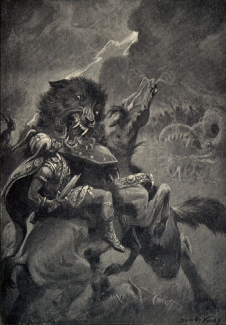 Fenrir and Odin Fenrir and Odin